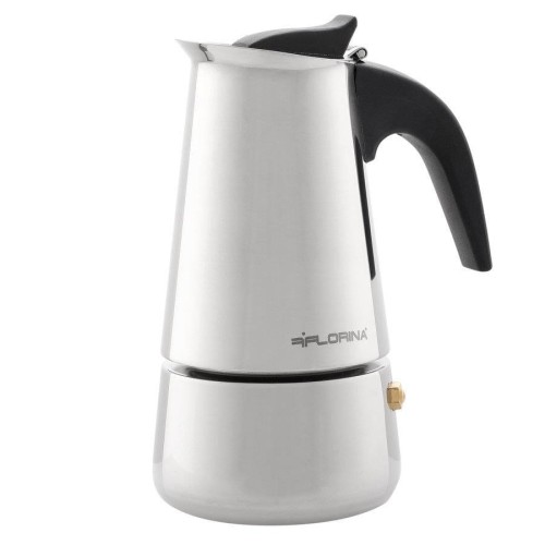 FLORINA Kawiarka stalowa do espresso LUNGO 4 kawy