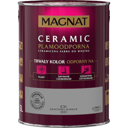 MAGNAT CERAMIC C31 GRAFITOWY MARMUR 5L
