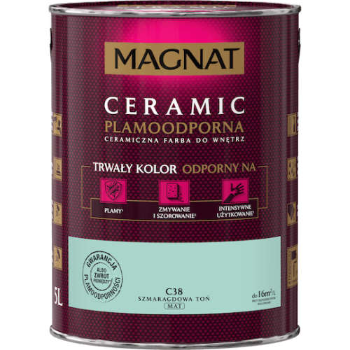 MAGNAT CERAMIC C38 SZMARAGDOWA TOŃ 5L