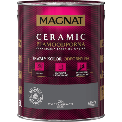 MAGNAT CERAMIC STYLOWY ANTRACYT C54 5l