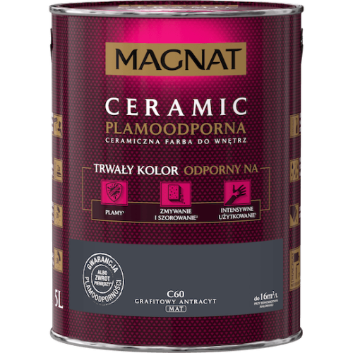 MAGNAT CERAMIC GRAFITOWY ANTRACYT C60 5l