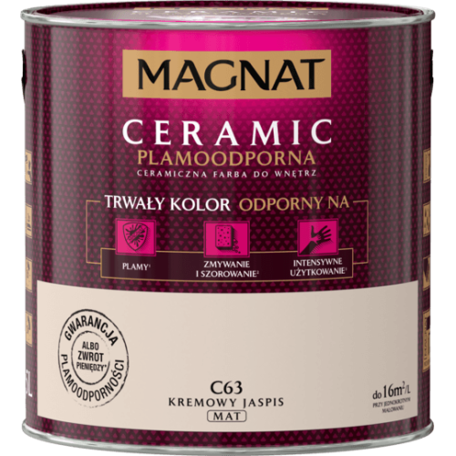 MAGNAT CERAMIC C63 KREMOWY JASPIS 2,5L