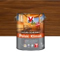 V33 LAZURA OCHRONNA POLSKI KLIMAT IMPREGNUJĄCO-DEKORACYJNA DĄB CIEMNY 5L