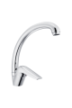 LIVENO Bateria zlewozmywakowa sztorcowa asymetryczna AQUA