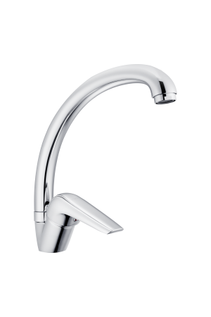 LIVENO Bateria zlewozmywakowa sztorcowa asymetryczna AQUA