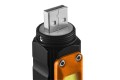 TOPEX Latarka akumulatorawa USB 300 LM 2w1 SURVIVAL