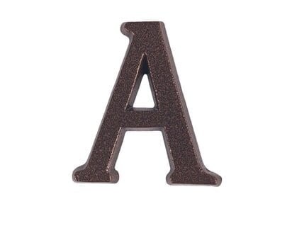 GERDA Litera A aluminiowa 10 cm na kołki