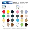 LUXDECOR Emalia akrylowa wielki błękit 0,75L MAT