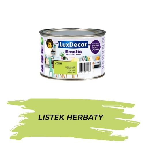 LUXDECOR Emalia akrylowa listek herbaty 0,4L MAT