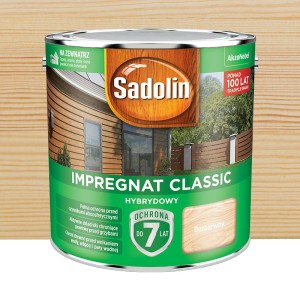 Sadolin Impregnat Classic Hybrydowy Bezbarwny 2,5L