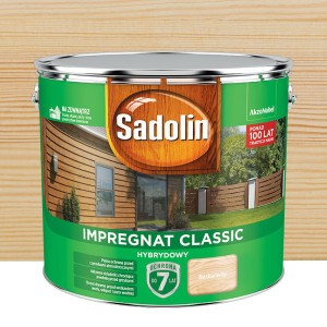 Sadolin Impregnat Classic Hybrydowy Bezbarwny 9L