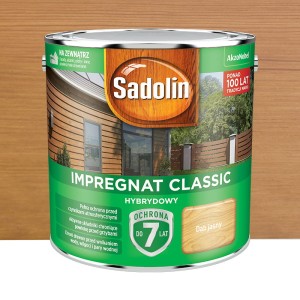 Sadolin Impregnat Classic Hybrydowy Dąb Jasny 2,5L