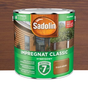 Sadolin Impregnat Classic Hybrydowy Orzech Wloski 2,5L