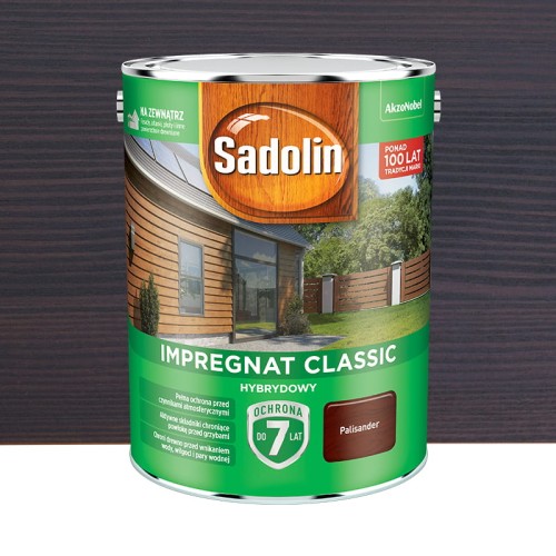Sadolin Impregnat Classic Hybrydowy Palisander 4,5L