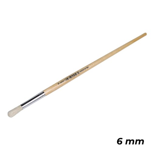 HARDY Pędzel okrągły olejny 6 mm KAEM