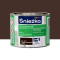 ŚNIEŻKA SUPERMAL Emalia olejno-ftalowa brązowy czekoladowy połysk RAL8017 0,2L