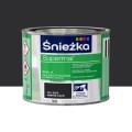 ŚNIEŻKA SUPERMAL Emalia olejno-ftalowa czarny połysk RAL9005 0,2L