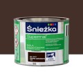 ŚNIEŻKA SUPERMAL Emalia olejno-ftalowa brązowy czekoladowy mat RAL8017 0,2L