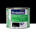 ŚNIEŻKA SUPERMAL Emalia olejno-ftalowa czarny mat F105 0,2L