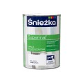 ŚNIEŻKA SUPERMAL Emalia olejno-ftalowa biały połysk RAL9003 0,8L