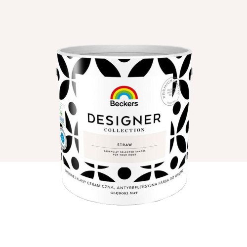 BECKERS Farba DESIGNER COLLECTION STRAW 2,5L