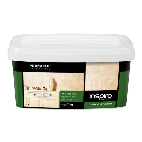 Primacol  Pasta Strukturalna Drobnoziarnista Inspiro 7 kg