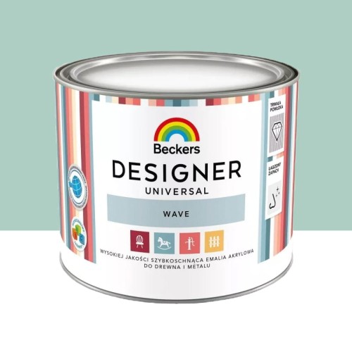 Beckers Designer Universal Emalia do Drewna i Metalu Wave 0,5L