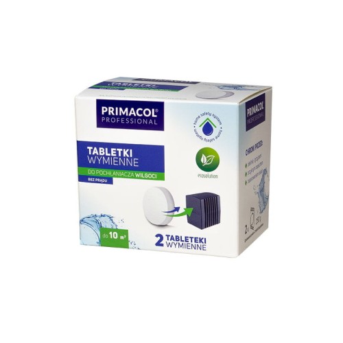 PRIMACOL Tabletki do pochłaniacza wilgoci 2 sztuki