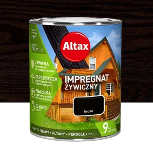 ALTAX Impregnat żywiczny 0,75L - Heban