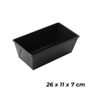 FLORINA Keksówka Likoris 26x11x7 cm czarna