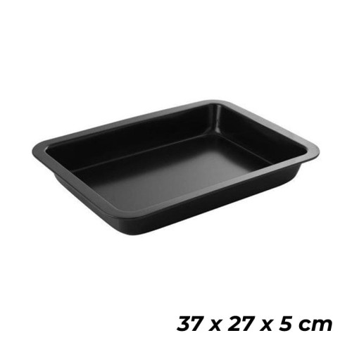 FLORINA Blacha do pieczenia Likoris 37x27x5 cm czarna