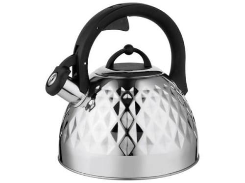 FLORINA Czajnik nierdzewny FENNY MIRROR 2,5L gaz/indukcja
