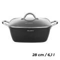 FLORINA Garnek aluminiowy Nelio 28 cm 6,1 l