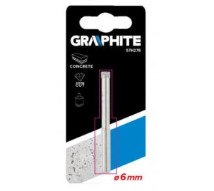 Wiertło diamentowe do gresu 6mm GRAPHITE