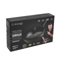 STARKE PRO Patelnia non-stick z pokrywką Sirius 24 cm