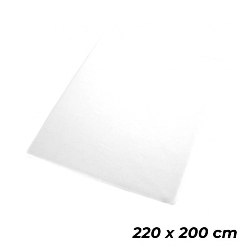 FLORINA Prześcieradło bawełniane Miss Lucy 220x200 cm BIAŁE