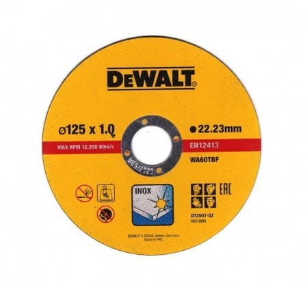 Dewalt Inox zestaw tarcz 10szt.