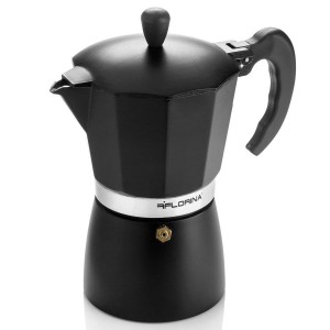 FLORINA Kawiarka aluminiowa do espresso Macchiato na 6 filiżanek