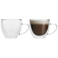 FLORINA Szklanki termiczne z uchem MALACHIT 2x270 ml