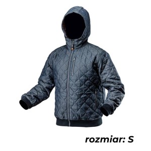 NEO TOOLS Kurtka robocza pikowana granatowa r. S