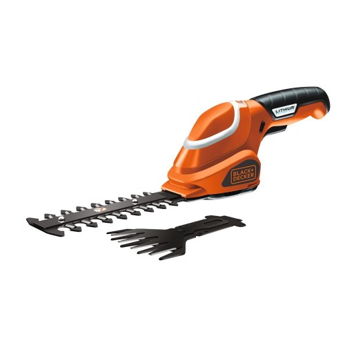 Black&amp;Decker nożyce do trawy i żywopłotu GSL700-QW