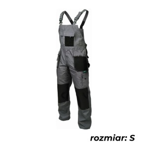 STALCO Spodnie robocze na szelkach BASIC LINE r. S