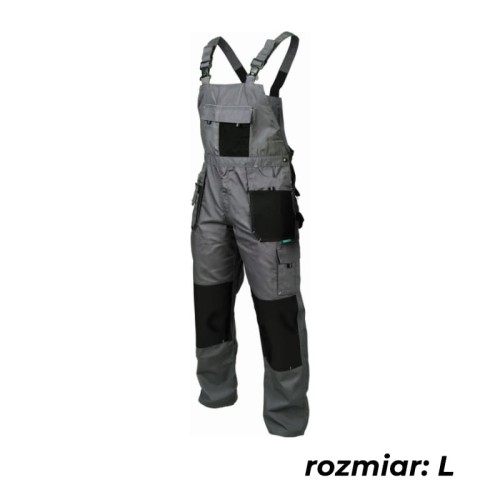 STALCO Spodnie robocze na szelkach BASIC LINE r. L
