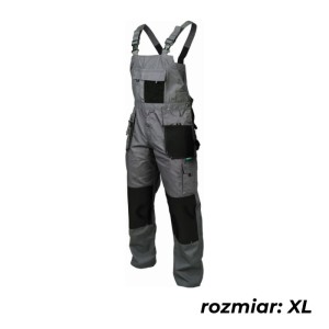 STALCO Spodnie robocze na szelkach BASIC LINE r. XL