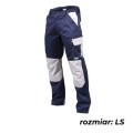 STALCO Spodnie robocze INDUSTRY LINE granatowe r. LS
