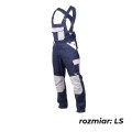 STALCO Spodnie robocze ogrodniczki INDUSTRY LINE granatowe r. LS