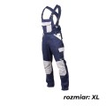 STALCO Spodnie robocze ogrodniczki INDUSTRY LINE granatowe r. XL