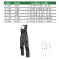 STALCO Spodnie robocze ogrodniczki ALLROUND LINE r. LS