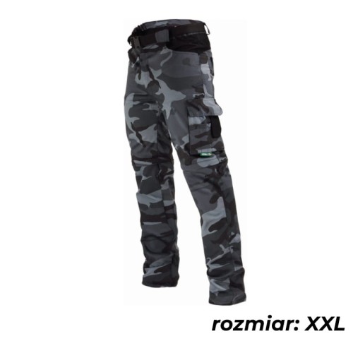 STALCO Spodnie robocze MORO odpinane r. XXL