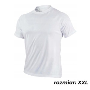 STALCO Koszulka t-shirt BONO 100% bawełna biała r. XXL